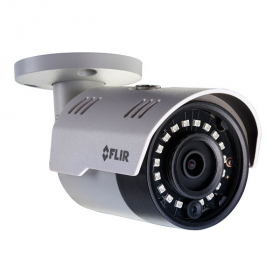 FLIR Digimerge P143B4 Outdoor IP Security Bullet WDR Camera, 4MP HD IP Camera, 2.8mm Lens, 90ft Night Vision, Works with Onvif, Lorex, Flir NVR, White (Camera Only)