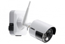 Lorex LWB3801 Indoor/Outdoor Wire-Free Security Bullet Camera, 1080p HD, 40ft IR Night Vision, Advanced Motion Detection, PIR Sensor, Works with LHB800, LHB900, LHB926,LHB927, White,(M.Refurbished)