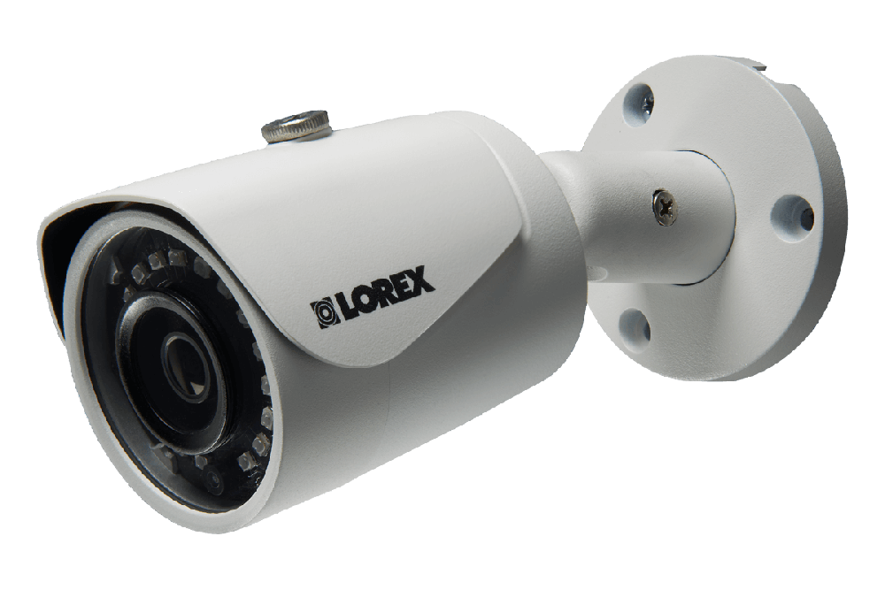 4MP Outdoor Metal Camera with 130FT Color Night Vision-White