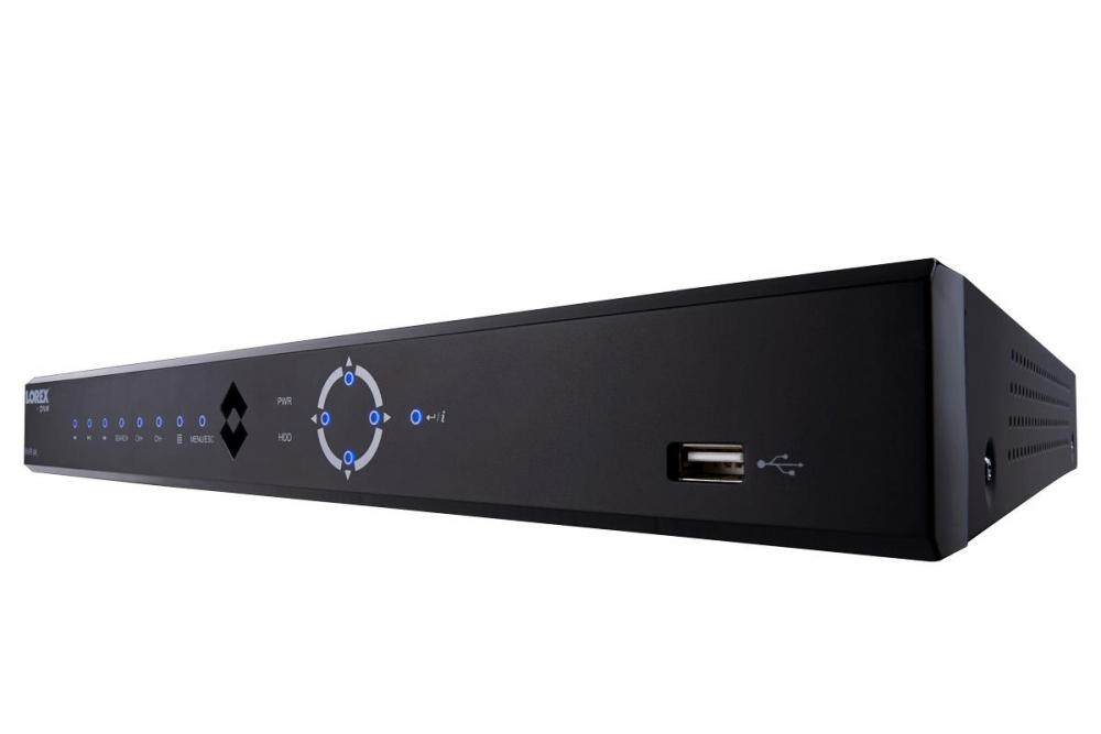 4K Ultra HD NVR with 16 Channels and Deterrence Compatibility