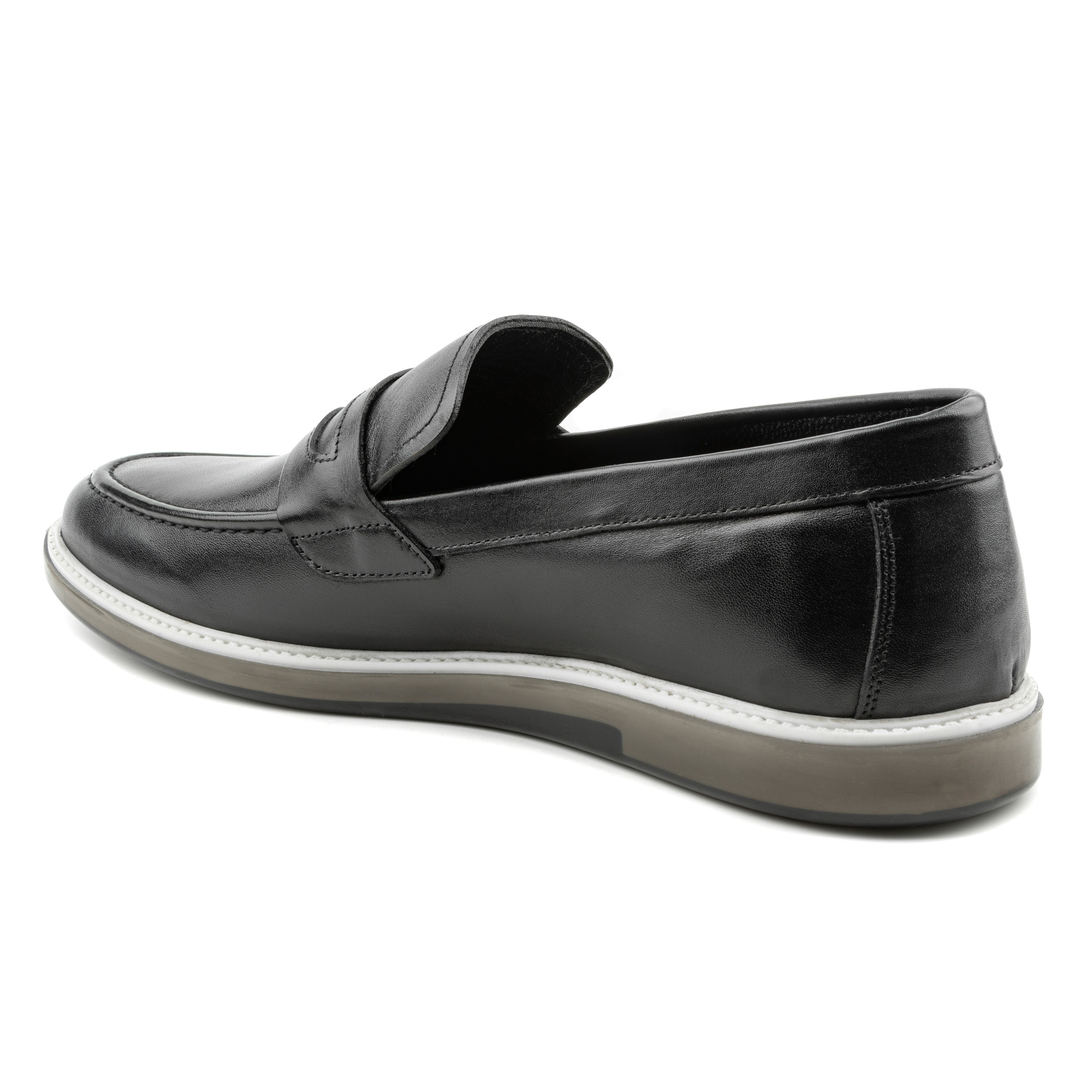 Mazaca Men’s Slip-On Penny Style Loafers, Classic Fashion Sneakers, Flat Casual - Picture 8 of 33