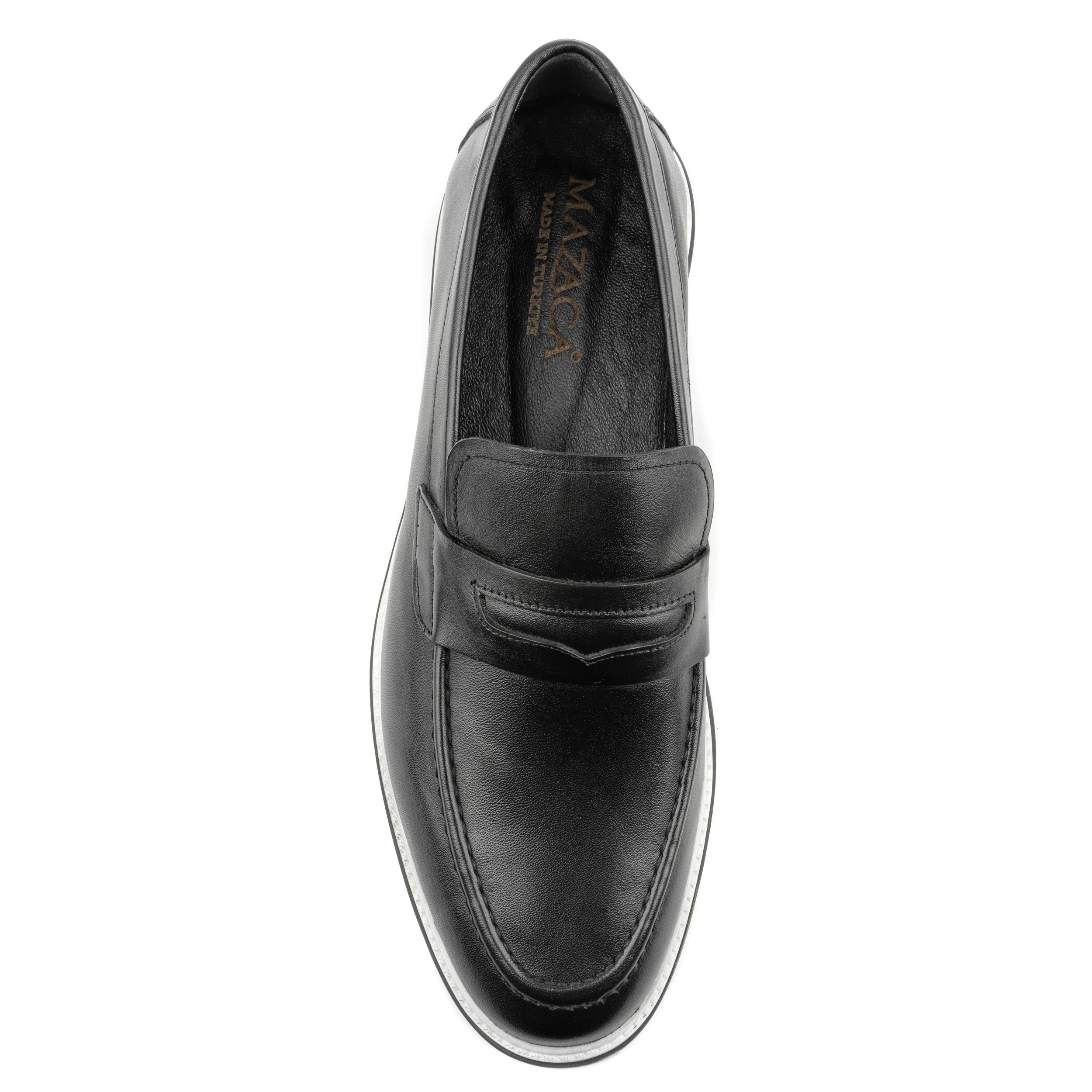 Mazaca Men’s Slip-On Penny Style Loafers, Classic Fashion Sneakers, Flat Casual - Picture 10 of 33