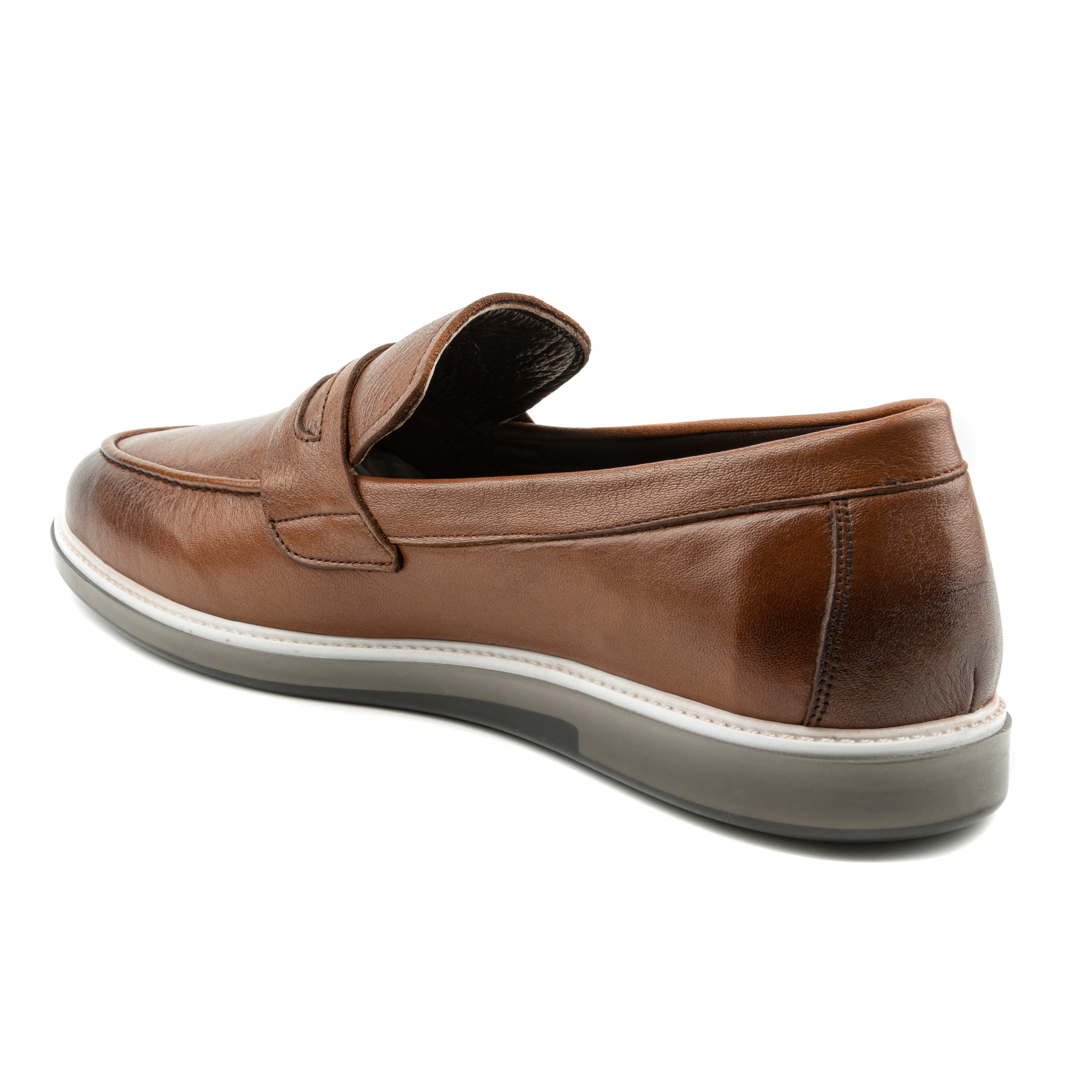 Mazaca Men’s Slip-On Penny Style Loafers, Classic Fashion Sneakers, Flat Casual - Picture 29 of 33