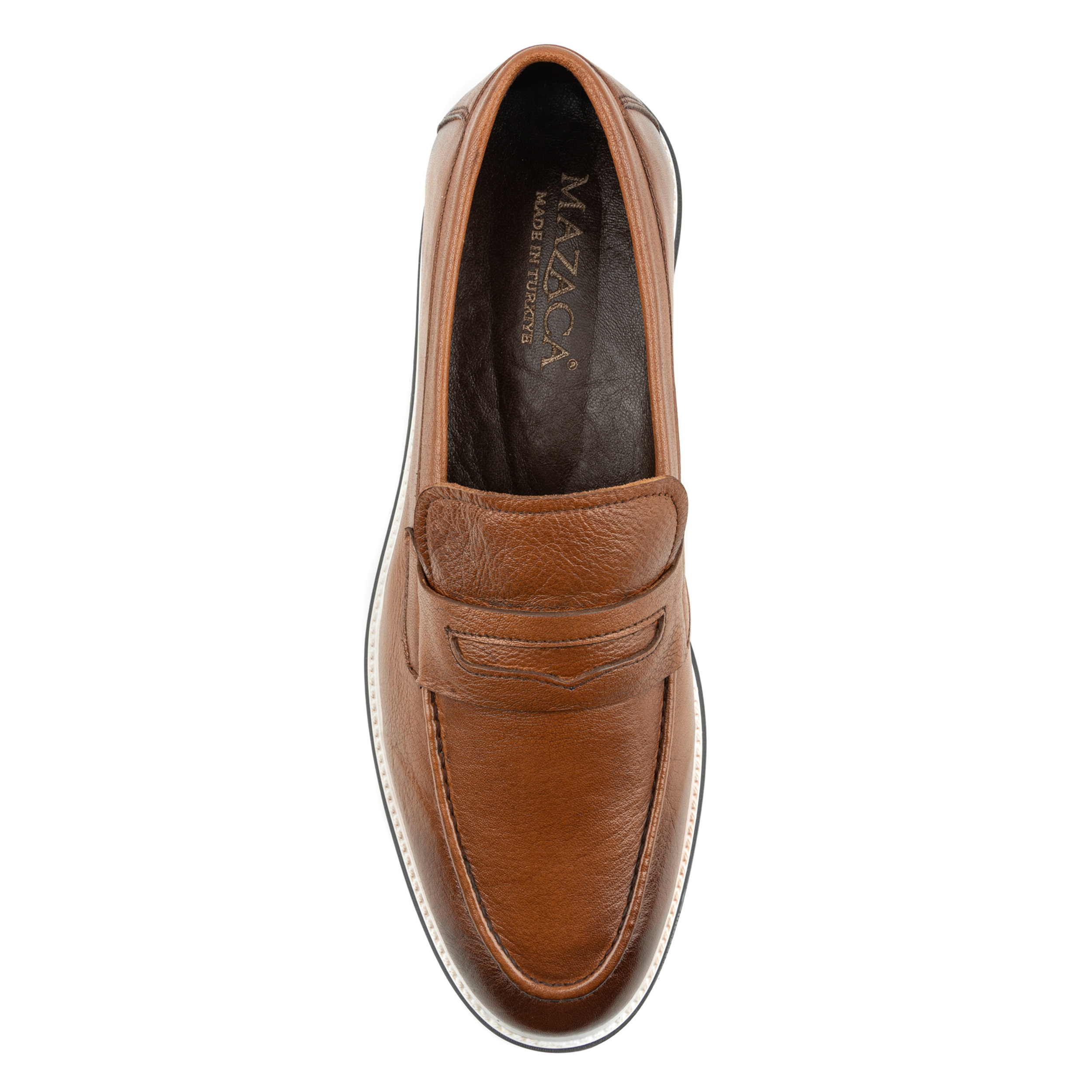 Mazaca Men’s Slip-On Penny Style Loafers, Classic Fashion Sneakers, Flat Casual - Picture 31 of 33