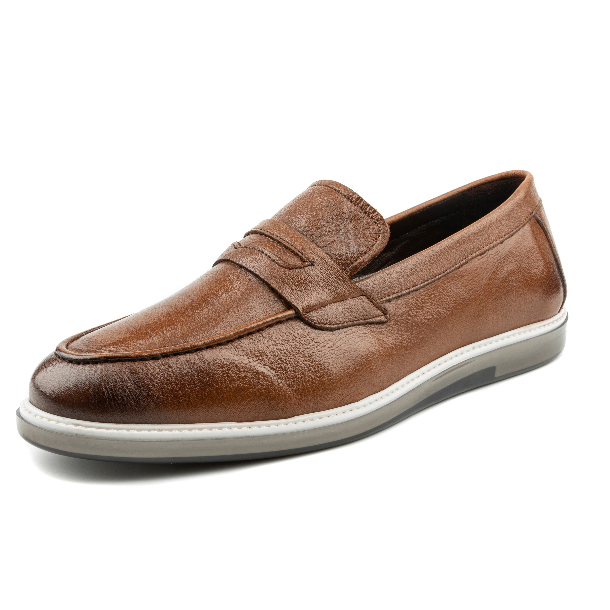 Mazaca Men’s Slip-On Penny Style Loafers, Classic Fashion Sneakers, Flat Casual - Picture 23 of 33