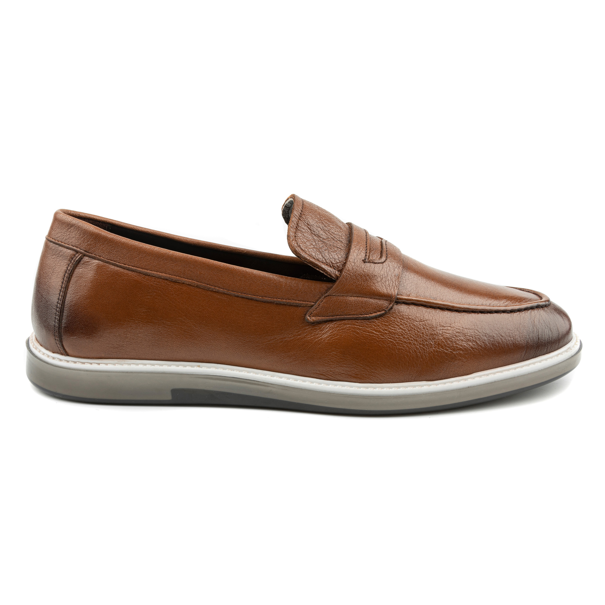 Mazaca Men’s Slip-On Penny Style Loafers, Classic Fashion Sneakers, Flat Casual - Picture 24 of 33