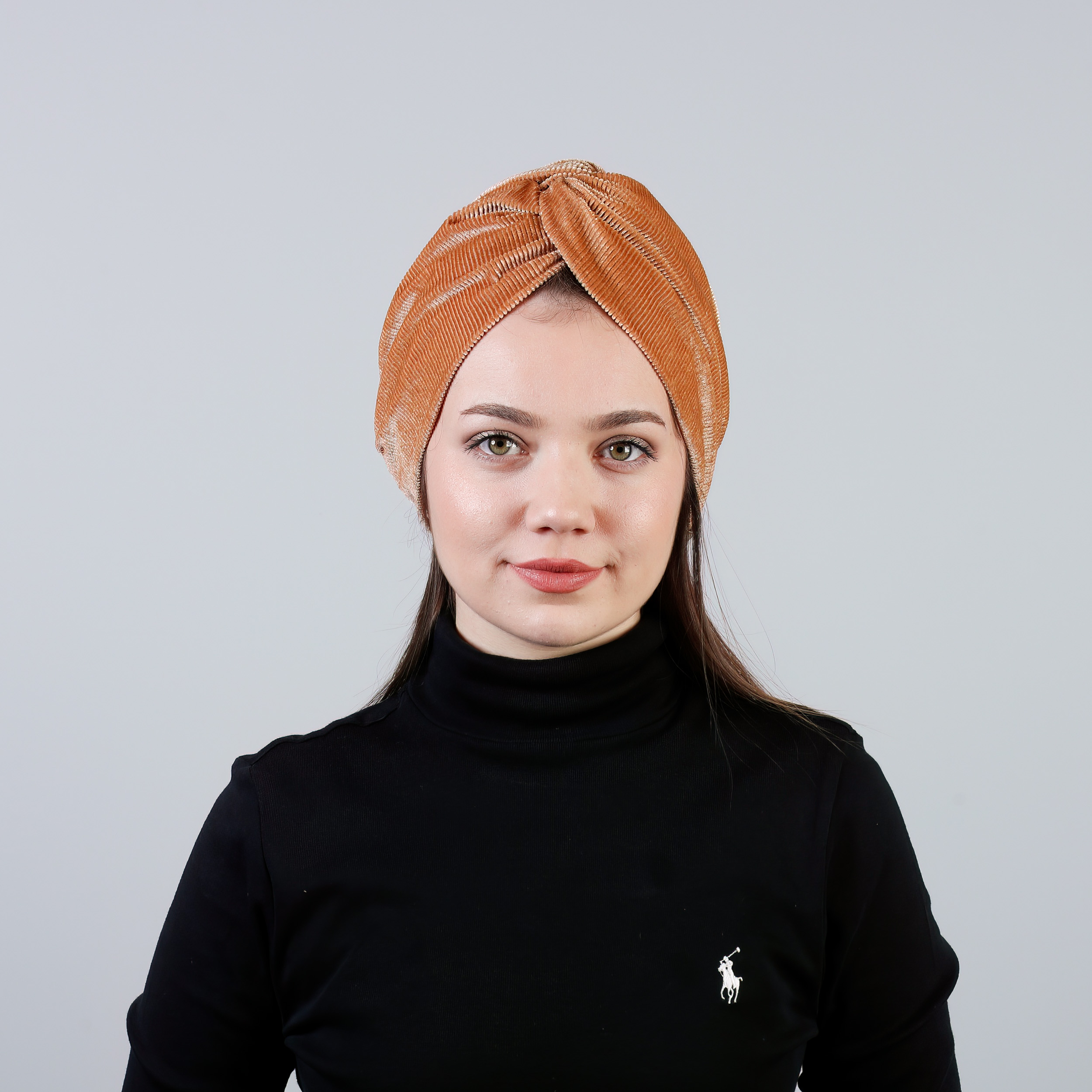 pre tied turban head wrap